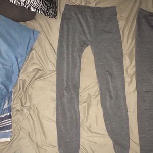Grey leggings